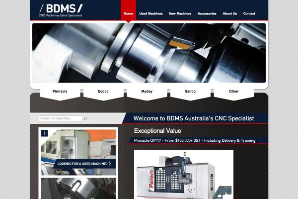 BDMS - CNC Machinery online catalog