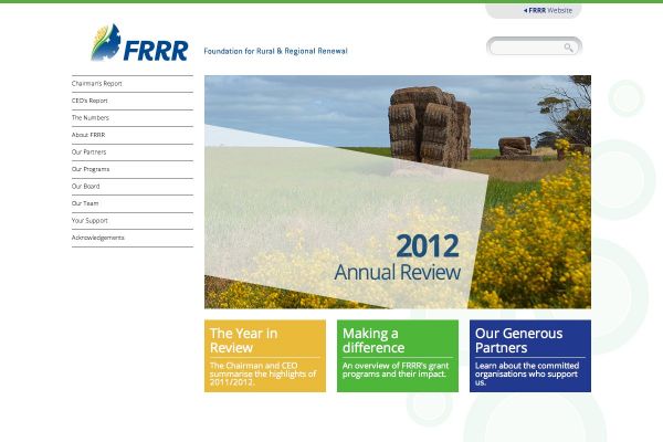 The Foundation of Rural and Regional Renewal (FRRR)