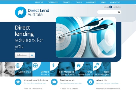 Direct Lend Australia home page